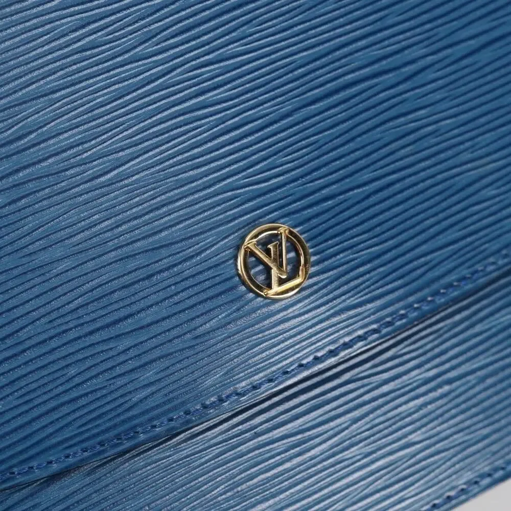Louis Vuitton Epi Grenel Shoulder Bag Blue